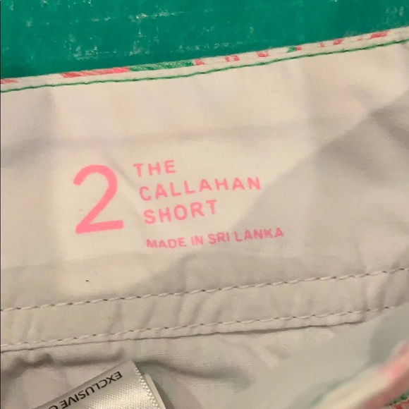 Lilly Pulitzer Size 2 Flamingo Shorts🦩 - Picture 3 of 4